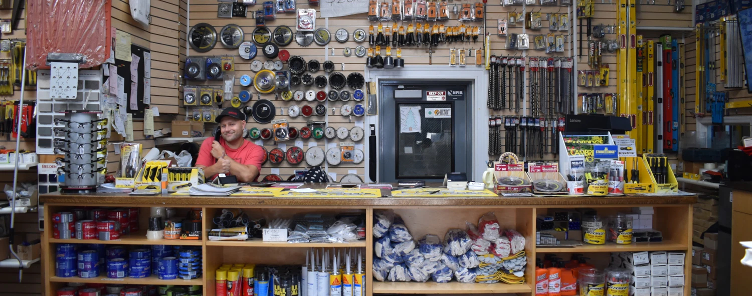 Maurice Building Supplies Inc Store Front. Call us today for your Building Supply needs