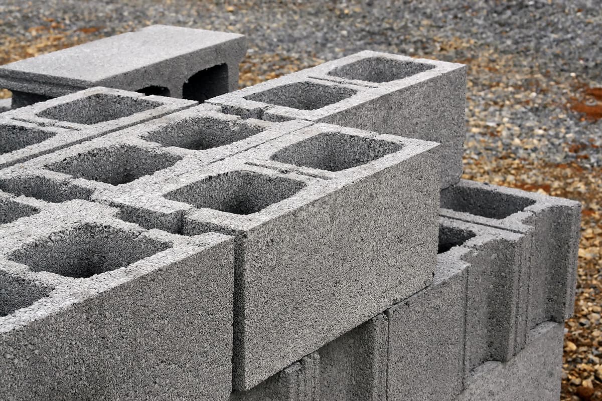 Concrete blocks