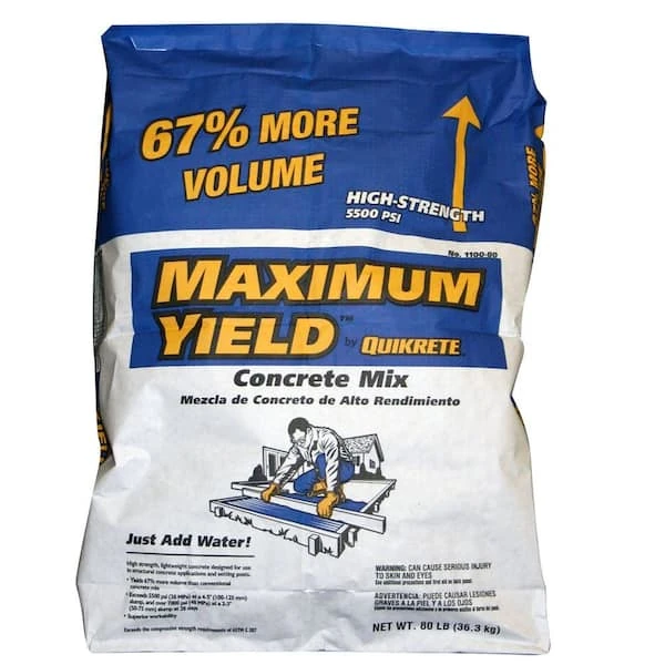 Maximum Yield Mix Light Weight 5500 PSI