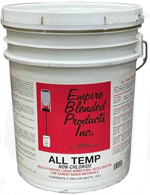 All Temp Accelerator Chloride 5 Gallon